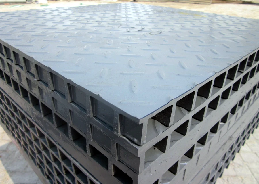 FRP trench covers for drainage channels and cable trenches