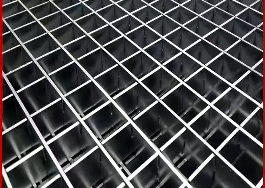Press-Locked Steel Grating for industrial metal product projects
