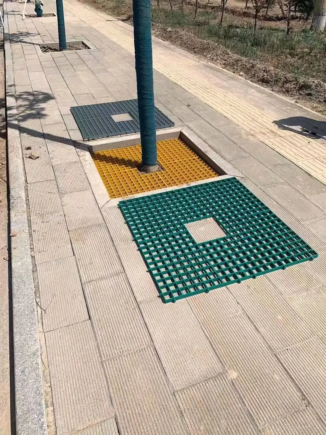 FRP tree grates product photo for QY Metal Tech project RFQ review