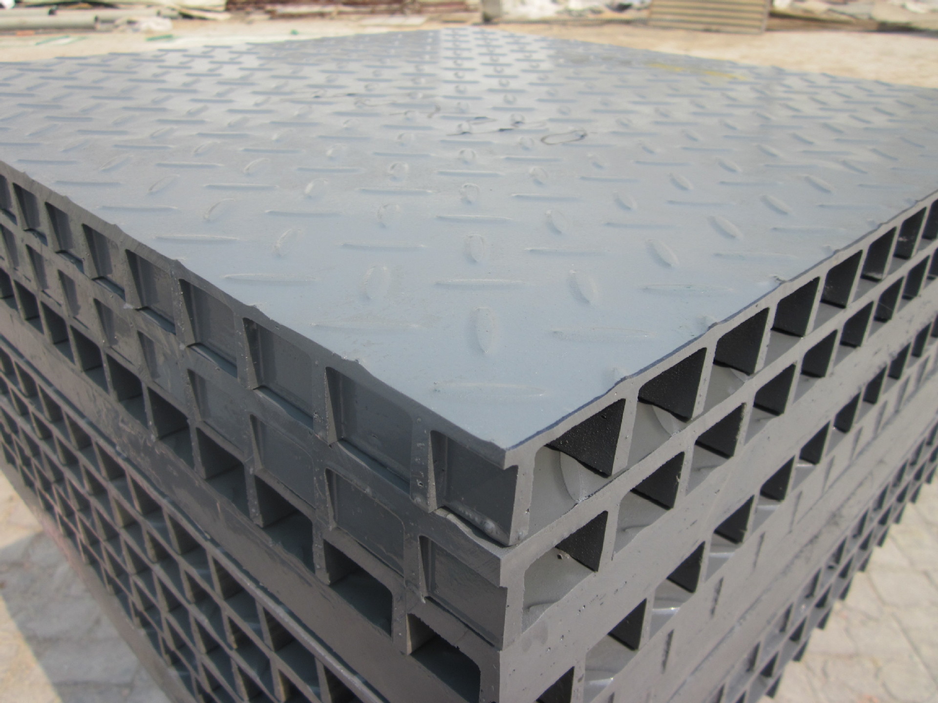 FRP trench cover project reference for drainage channel