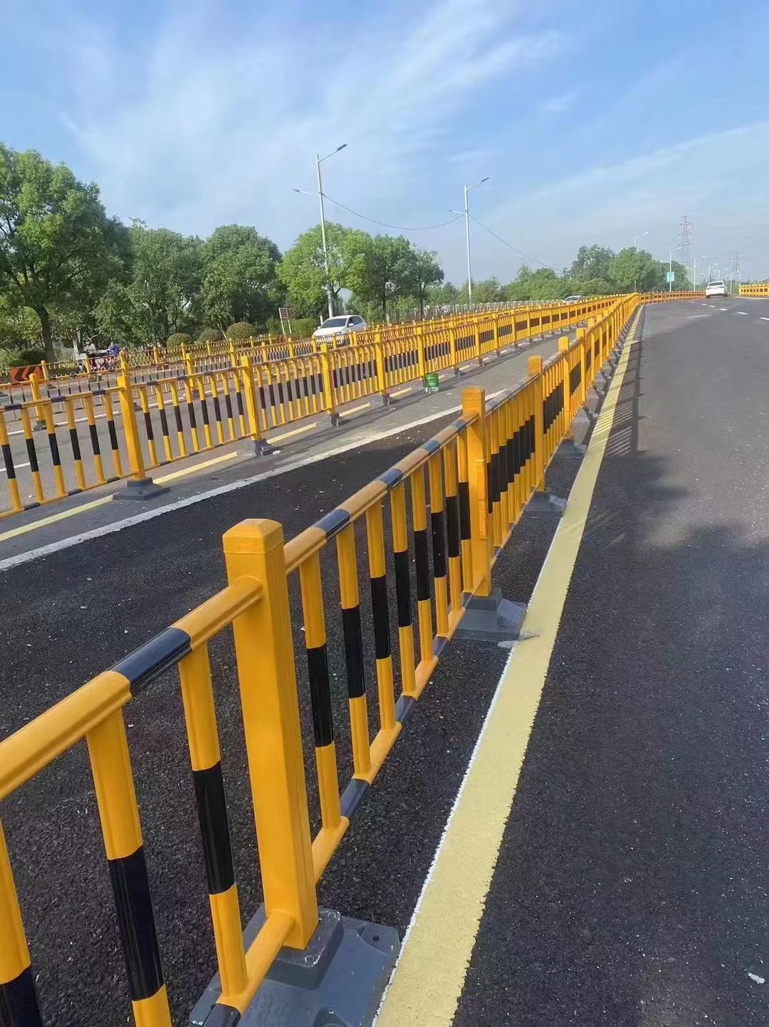 Municipal guardrails product photo for QY Metal Tech project RFQ review