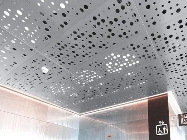 Perforated metal sheet product photo for QY Metal Tech project RFQ review