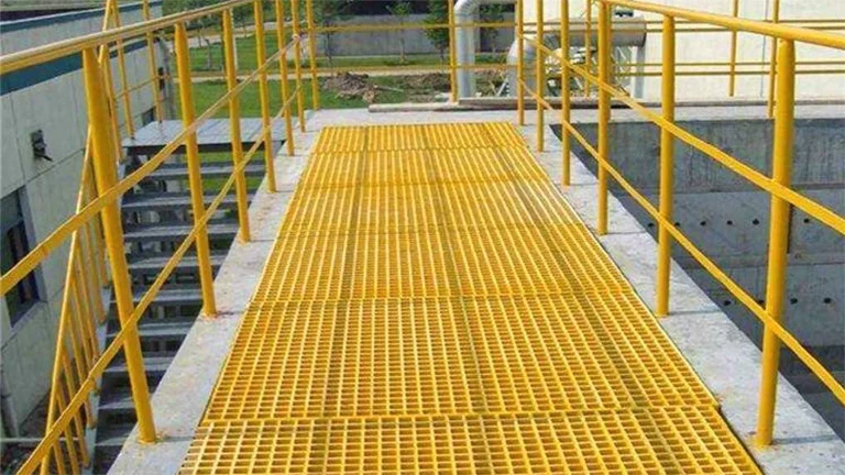 Pultruded FRP grating RFQ reviewed for bearing bar direction support span and panel sizing details