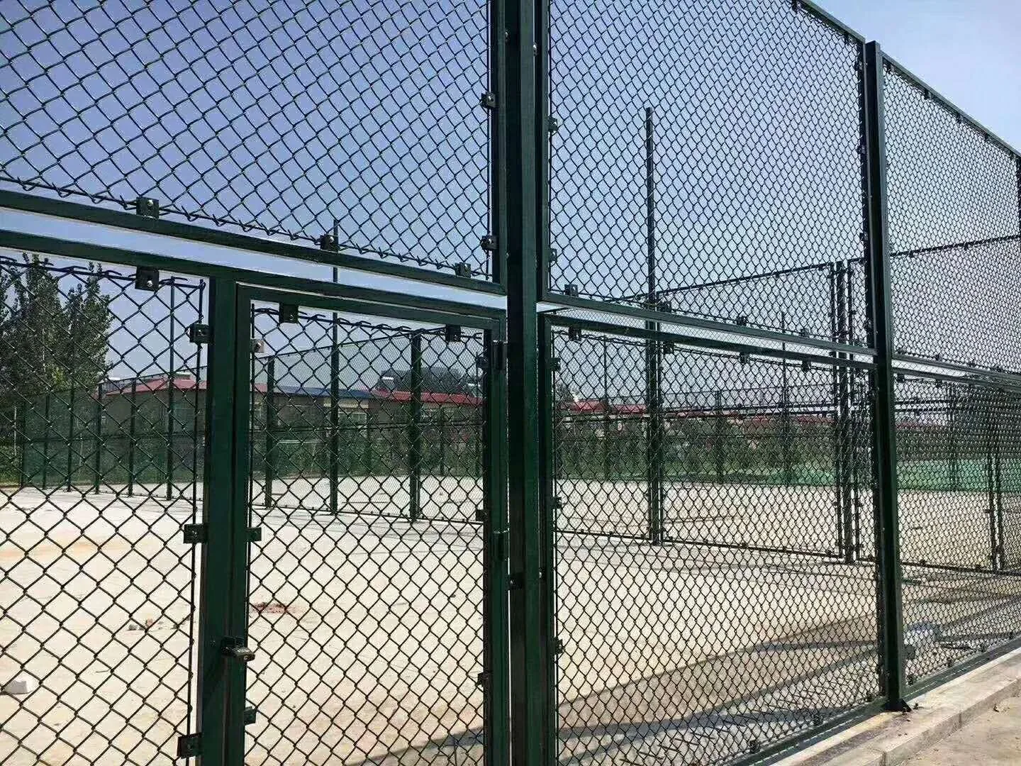 Germany sports-court fence project — Project photo