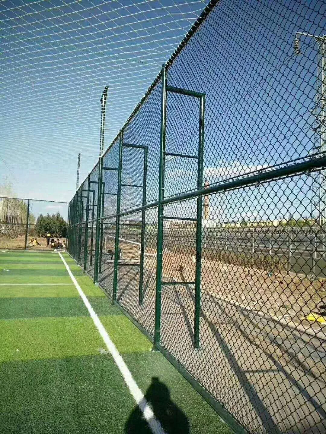 Germany sports-court fence project — Project photo