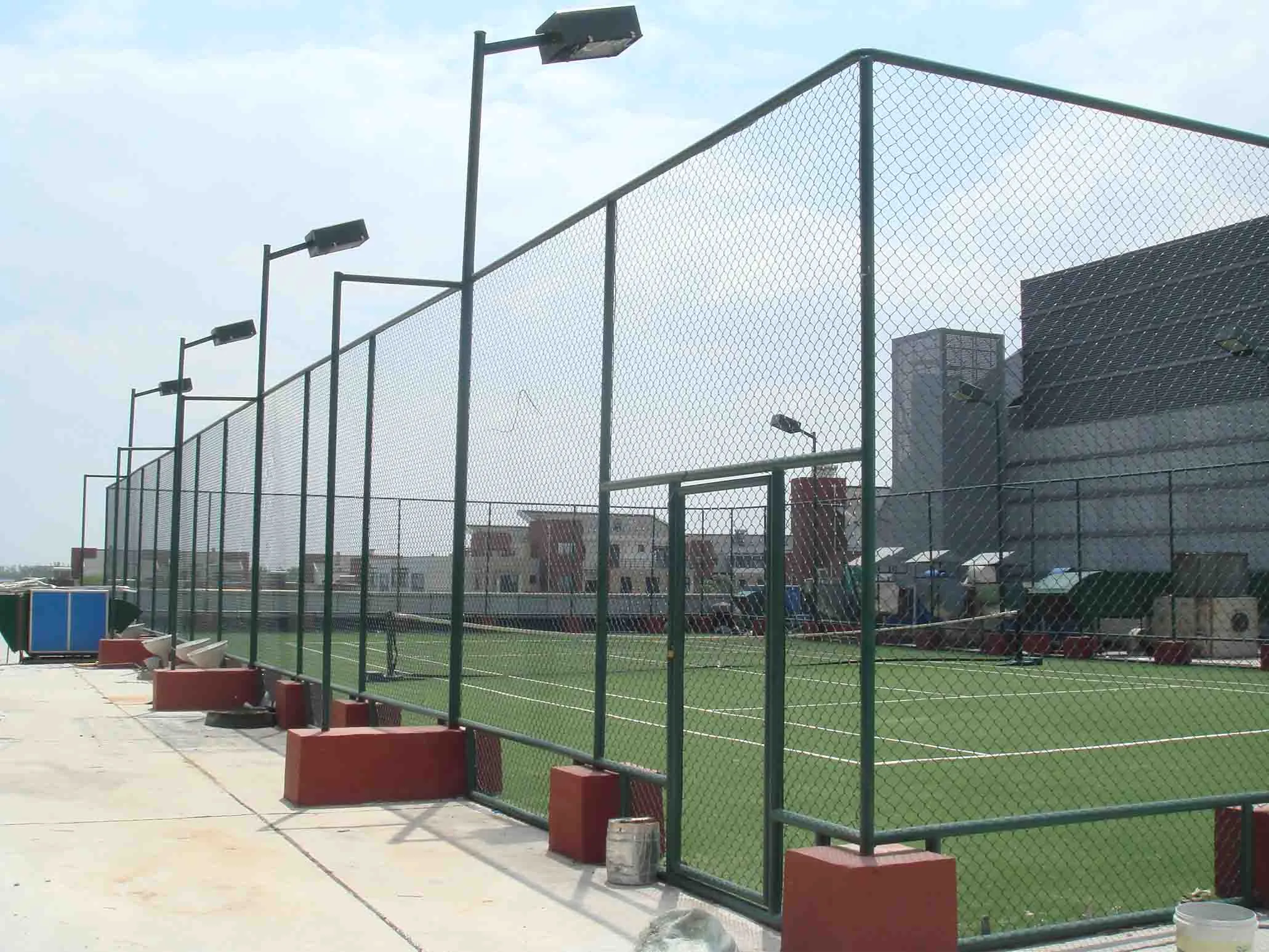 Germany sports-court fence project — Project photo