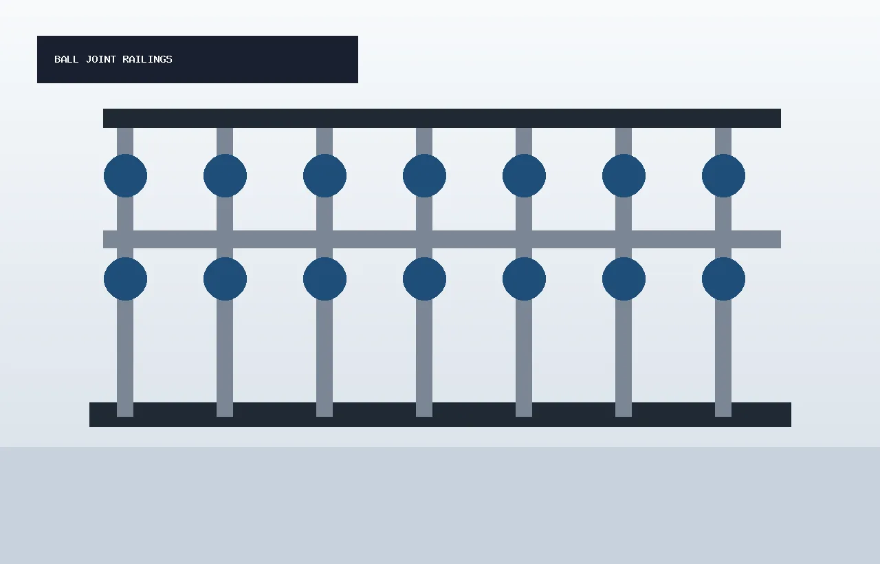 Ball Joint Railings manufacturer