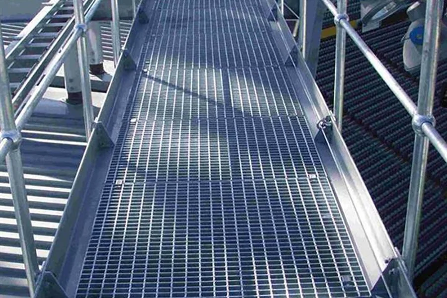 Ball Joint Railings - Walkway safety routes